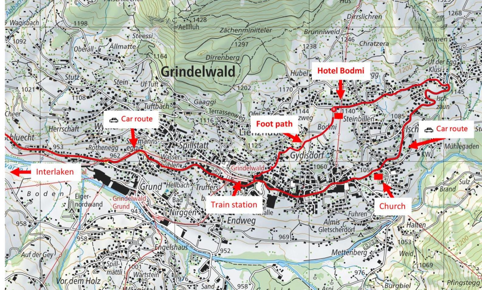 Hotel Bodmi Grindelwald Ngoại thất bức ảnh